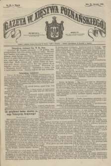 Gazeta W. Xięstwa Poznańskiego. 1858, nr 22 (26 stycznia)