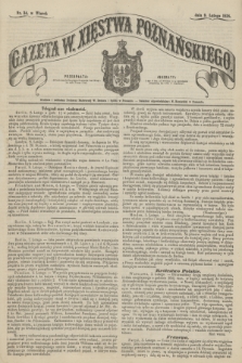 Gazeta W. Xięstwa Poznańskiego. 1858, nr 34 (9 lutego)