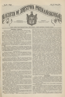 Gazeta W. Xięstwa Poznańskiego. 1858, nr 43 (19 lutego)