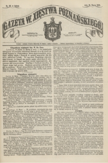 Gazeta W. Xięstwa Poznańskiego. 1858, nr 62 (13 marca) + dod.