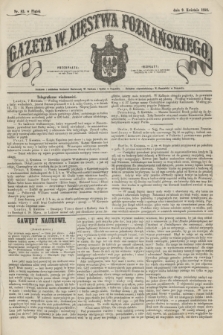Gazeta W. Xięstwa Poznańskiego. 1858, nr 83 (9 kwietnia)