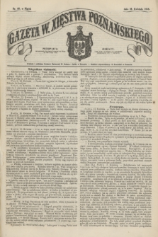 Gazeta W. Xięstwa Poznańskiego. 1858, nr 89 (16 kwietnia)