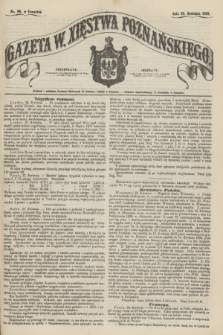 Gazeta W. Xięstwa Poznańskiego. 1858, nr 99 (29 kwietnia)