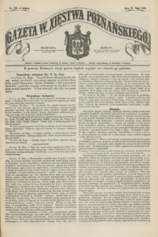 Gazeta W. Xięstwa Poznańskiego. 1858, nr 118 (22 maja) + dod.