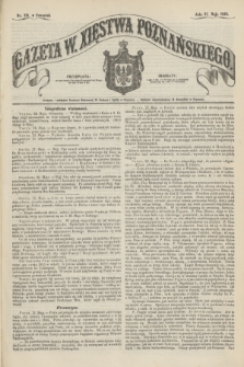 Gazeta W. Xięstwa Poznańskiego. 1858, nr 121 (27 maja)