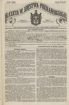 Gazeta W. Xięstwa Poznańskiego. 1858, nr 143 (22 czerwca)