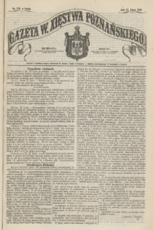 Gazeta W. Xięstwa Poznańskiego. 1858, nr 174 (28 lipca)