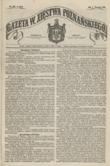 Gazeta W. Xięstwa Poznańskiego. 1858, nr 204 (1 września) + dod.