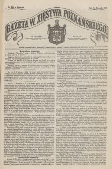 Gazeta W. Xięstwa Poznańskiego. 1858, nr 205 (2 września)