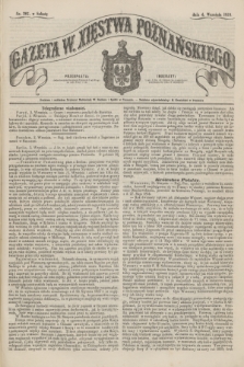 Gazeta W. Xięstwa Poznańskiego. 1858, nr 207 (4 września)