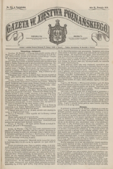 Gazeta W. Xięstwa Poznańskiego. 1858, nr 214 (13 września)