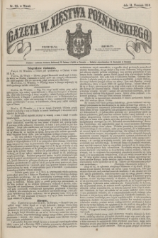 Gazeta W. Xięstwa Poznańskiego. 1858, nr 215 (14 września)