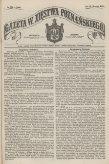 Gazeta W. Xięstwa Poznańskiego. 1858, nr 228 (29 września)