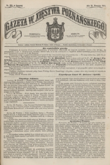 Gazeta W. Xięstwa Poznańskiego. 1858, nr 229 (30 września)