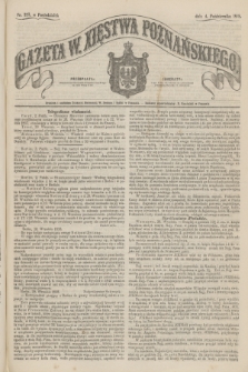 Gazeta W. Xięstwa Poznańskiego. 1858, nr 232 (4 października)