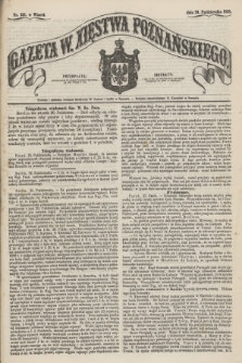 Gazeta W. Xięstwa Poznańskiego. 1858, nr 251 (26 października)