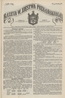 Gazeta W. Xięstwa Poznańskiego. 1858, nr 258 (3 listopada)
