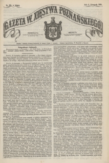 Gazeta W. Xięstwa Poznańskiego. 1858, nr 261 (6 listopada)