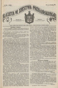 Gazeta W. Xięstwa Poznańskiego. 1858, nr 267 (13 listopada)