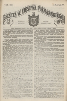 Gazeta W. Xięstwa Poznańskiego. 1858, nr 273 (20 listopada) + dod.