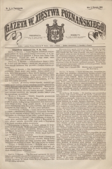 Gazeta W. Xięstwa Poznańskiego. 1862, nr 4 (6 stycznia)