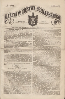 Gazeta W. Xięstwa Poznańskiego. 1862, nr 9 (11 stycznia) + dod.