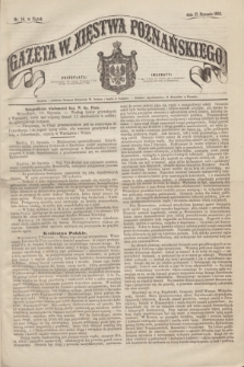 Gazeta W. Xięstwa Poznańskiego. 1862, nr 14 (17 stycznia)