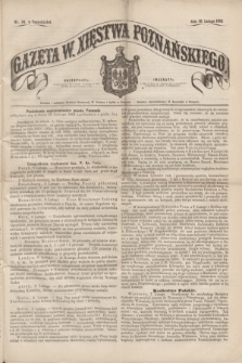 Gazeta W. Xięstwa Poznańskiego. 1862, nr 34 (10 lutego)