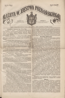 Gazeta W. Xięstwa Poznańskiego. 1862, nr 35 (11 lutego)
