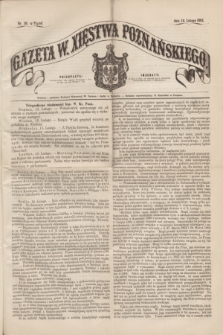 Gazeta W. Xięstwa Poznańskiego. 1862, nr 38 (14 lutego)