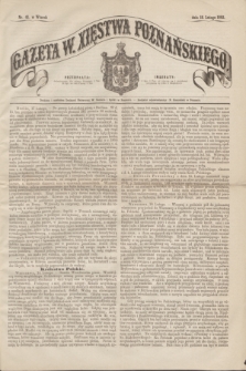 Gazeta W. Xięstwa Poznańskiego. 1862, nr 41 (18 lutego)