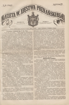 Gazeta W. Xięstwa Poznańskiego. 1862, nr 43 (20 lutego)
