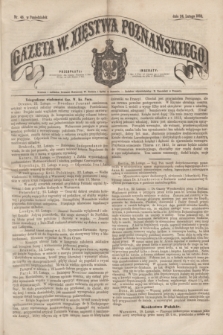 Gazeta W. Xięstwa Poznańskiego. 1862, nr 46 (24 lutego)