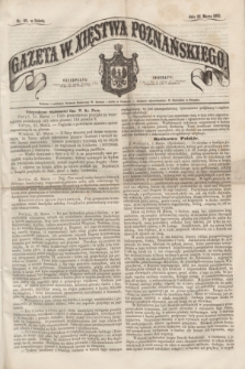 Gazeta W. Xięstwa Poznańskiego. 1862, nr 69 (22 marca) + dod.