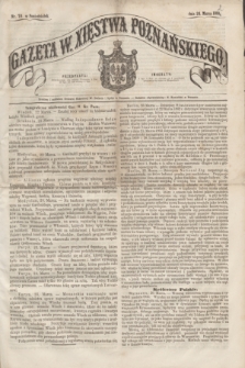 Gazeta W. Xięstwa Poznańskiego. 1862, nr 70 (24 marca)