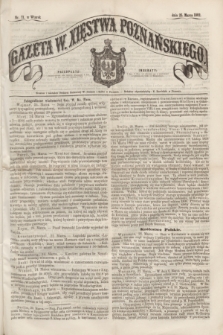 Gazeta W. Xięstwa Poznańskiego. 1862, nr 71 (25 marca)