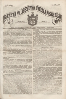 Gazeta W. Xięstwa Poznańskiego. 1862, nr 72 (26 marca) + dod.