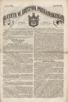 Gazeta W. Xięstwa Poznańskiego. 1862, nr 75 (29 marca) + dod.