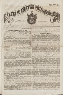 Gazeta W. Xięstwa Poznańskiego. 1862, nr 91 (17 kwietnia)
