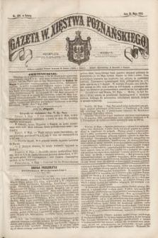 Gazeta W. Xięstwa Poznańskiego. 1862, nr 109 (10 maja)