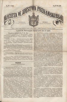 Gazeta W. Xięstwa Poznańskiego. 1862, nr 123 (28 maja) + dod.