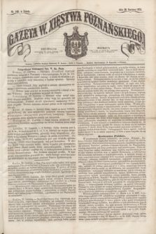 Gazeta W. Xięstwa Poznańskiego. 1862, nr 148 (28 czerwca) + dod.