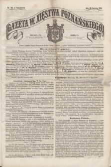 Gazeta W. Xięstwa Poznańskiego. 1862, nr 149 (30 czerwca)