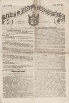Gazeta W. Xięstwa Poznańskiego. 1862, nr 178 (2 sierpnia) + dod.
