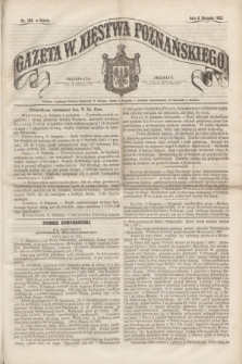 Gazeta W. Xięstwa Poznańskiego. 1862, nr 184 (9 sierpnia) + dod.