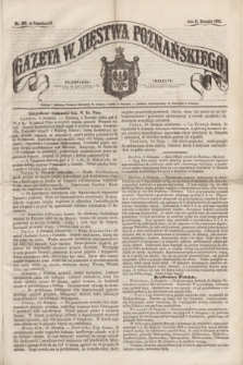 Gazeta W. Xięstwa Poznańskiego. 1862, nr 185 (11 sierpnia)