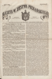 Gazeta W. Xięstwa Poznańskiego. 1862, nr 187 (13 sierpnia)