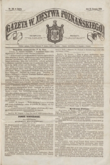 Gazeta W. Xięstwa Poznańskiego. 1862, nr 196 (23 sierpnia) + dod.