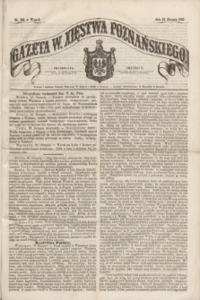 Gazeta W. Xięstwa Poznańskiego. 1862, nr 198 (26 sierpnia)
