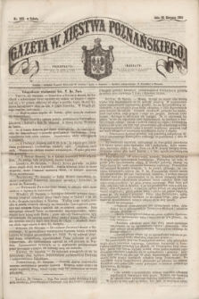 Gazeta W. Xięstwa Poznańskiego. 1862, nr 202 (30 sierpnia) + dod.